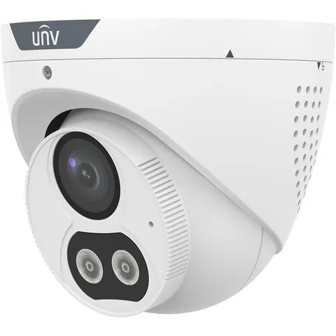 Uniview IPC3614SR-ADF28KMC-DL-H 4MP Outdoor Network Turret Camera Full Color