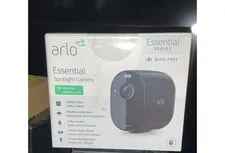 Arlo Essential VMC2030 Spotlight Camera - BLACK- New Open Box
