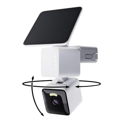 WYZE Solar Cam Pan, 2K Security Cameras Wireless Outdoor, Battery Powered | 3...