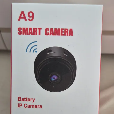 A9A-CC Smart Wi-Fi Battery IP Camera Indoor Cloud TF Card Black