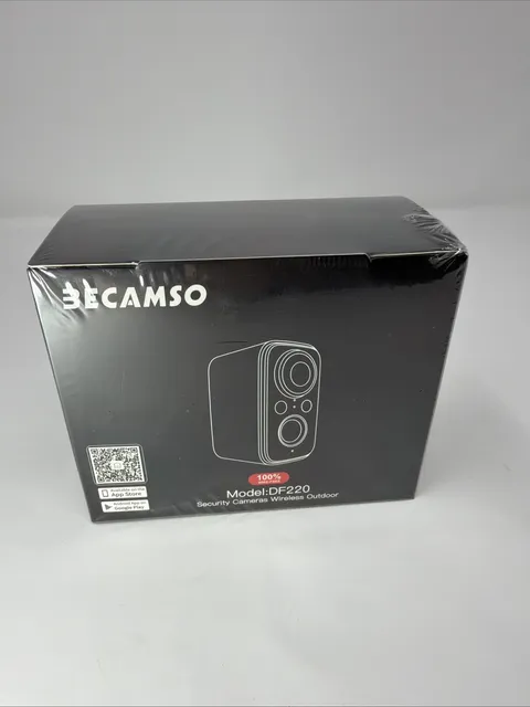 BECAMSO Security Camera DF 220 Wireless Outdoor Battery Sealed New NIB