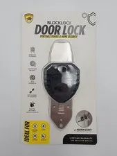 Guard Dog Security BlockLock Portable Door Lock – Travel & Home Security – NEW