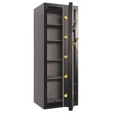 MESA SAFE COMPANY  Gun Safe,Black,7.9 cu. ft.,Electronic 33UJ48