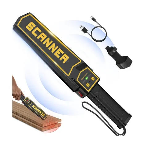Rechargeable Handheld Metal Detector Wand, High Sensitivity Security Wand Met...