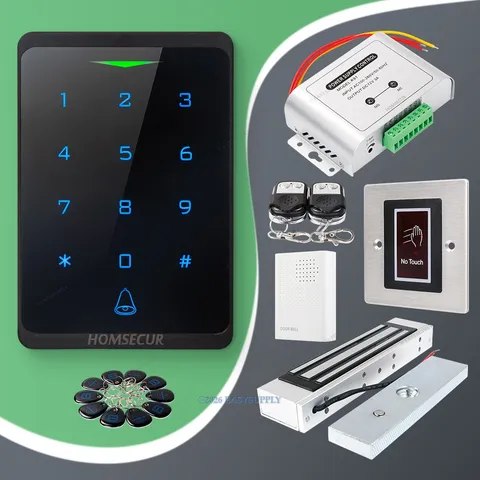 HOMSECUR APP WIFI Password Access Control Set Waterproof Magnetic Lock