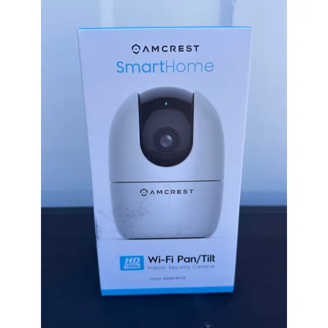 Amcrest SmartHome 1080p Wi-Fi Pan/Tilt Indoor Security Camera ASH21-W-V2 White