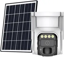 4G LTE Cellular Security Camera, Solar Powered, No WiFi Required, Wireless Ou...