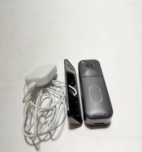 Blink Video Doorbell HD Camera Two-Way Audio Sync Module Core Black