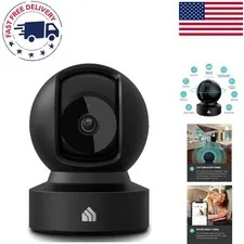 Advanced Kasa Indoor Security Camera - 2-Way Audio, Motion Tracking, Alexa Ready