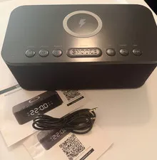 Dual Alarm Clock Radio Bedroom, Digital Alarm Clocks Bedrooms Bluetooth, Up To 1