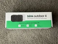 Blink Outdoor 4 4th Gen 2025 Wireless Security Camera + Sync Module, 2 Cameras