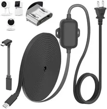 25FT Outdoor Power Adapter for WYZE Cam V4/Cam OG/V3/V3 Pro, IP67 Waterproof Ext
