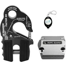  UltraHook Winch Hook Integrated Shackle Pin, Black (00250-04) Mount Recovery 