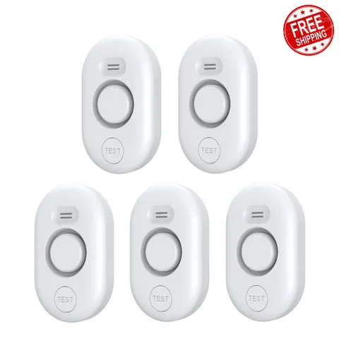 METAK 5 White Water Leak Detector Sensor Alarm