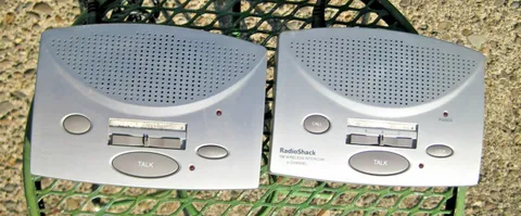 2-Radio Shack 43-3105 3-Channel FM Wireless Intercom System - WORKS