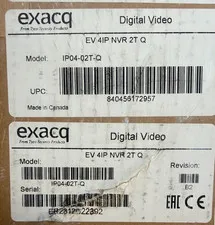 ExacqVision IP04-02T-Q (Q-Series) IP Desktop Recorder