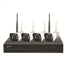 Supersonic SC-5004NVR Wireless Security Camera System 4x FHD Cameras