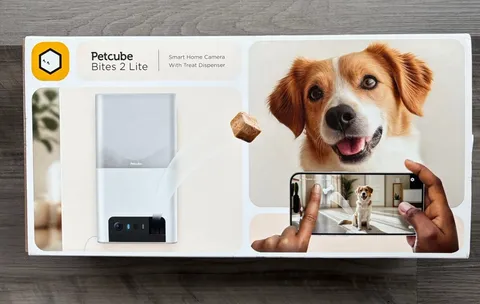 Petcube Bites 2 Lite Interactive WiFi Treat Dispenser & Pet Monitoring Camera