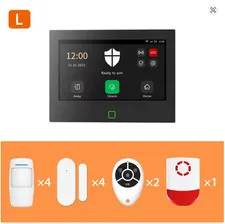 Home Alarm System Wireless WiFi 4G Tuya Smart Security Protection Kit SIREN