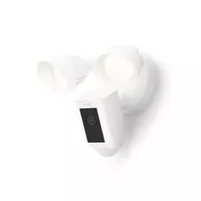 Ring Floodlight Cam Plus Wired - Outdoor Smart Security Camera with 2-LED Lights