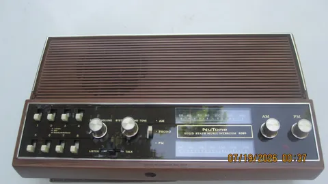 NEW OLD STOCK NuTone 2090 Intercom Master Station/Music Intercom  MINT
