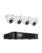 3K Lite Wired Security Camera System, 4 X 2MP Dome Cameras, NO HDD