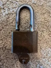 American Locks L-50 Series Padlock 3" with 1 Key-D593