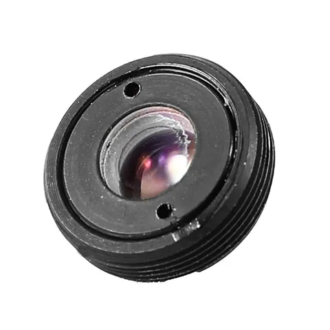 black CCTV box camera 3.7mm pin hole focal length cone lens F2