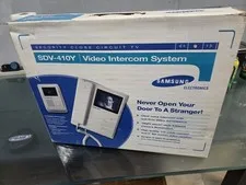 Samsung SDV-410Y Wired Video Intercom System Open Box Complete