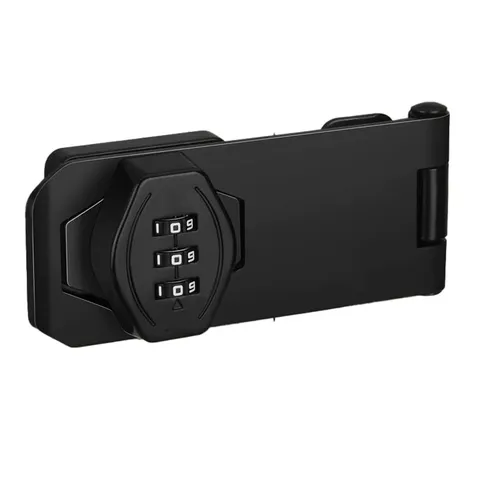 Cabinet Lock Keyless 3-Digit Password Combination Code Hasp  Lock  Knob1717