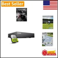 Comprehensive 8-Channel DVR Surveillance System with 1TB Storage & Motion Alerts