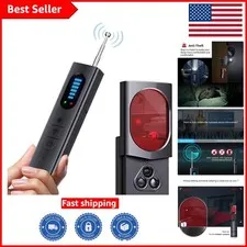 Portable Hidden Camera Detector with Vibration Alarm & Magnetic Field Detection