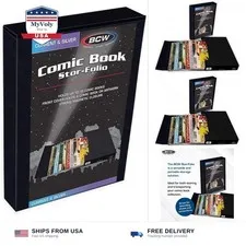 BCW Comic Book Stor-Folio – 1 Pack | Comic Book Travel Case for Current & Sil...