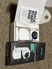 Wyze Cam Pan v4, 4K UHD Indoor/Outdoor, Plug-In, Pan/Tilt Security Camera White
