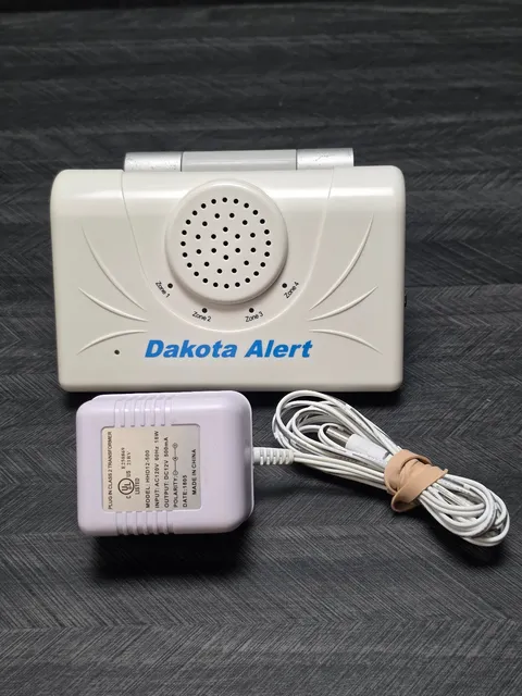 Dakota Alert DCR-2500 Wireless Receiver Security With AC Adaptor RECIVER ONLY