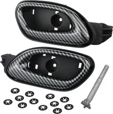 Camaro Carbon Fiber Interior Door Handle for Left Driver and Right Passenger Sid