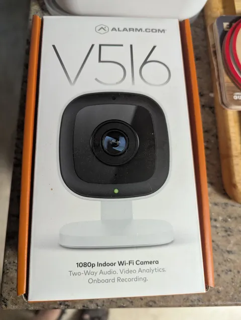New ALARM.COM V516 WiFi Security Camera