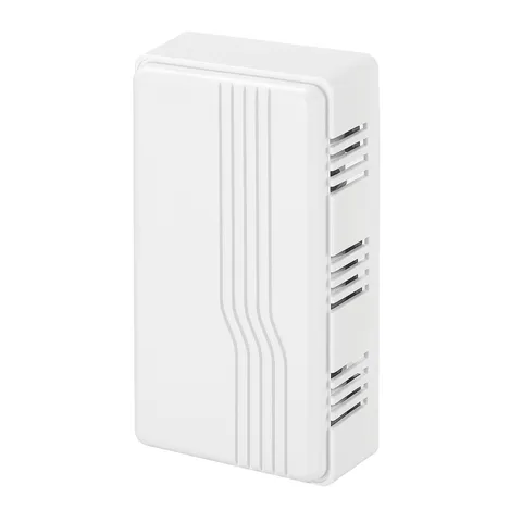 Heath Zenith Wired Mechanical Doorbell Chime, White, Plastic, No Size, White