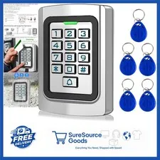Metal Door Keypad 2000 Users Waterproof for Garage Door and Access Control