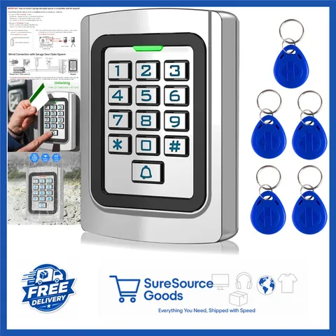 Metal Door Keypad 2000 Users Waterproof for Garage Door and Access Control