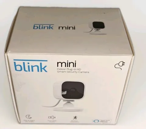 Blink Mini Smart Security Camera HD 1080p Indoor Plug-In Surveillance BCM00300U