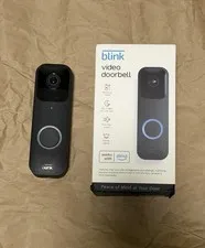 Blink Video Doorbell 1080p HD, Battery or Wired, Two way audio, works with Alexa
