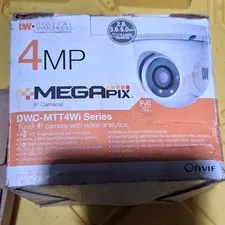 Digital Watchdog 4MP Turret IP Camera PoE ONVIF DWC-MTT4Wi28 White I/O