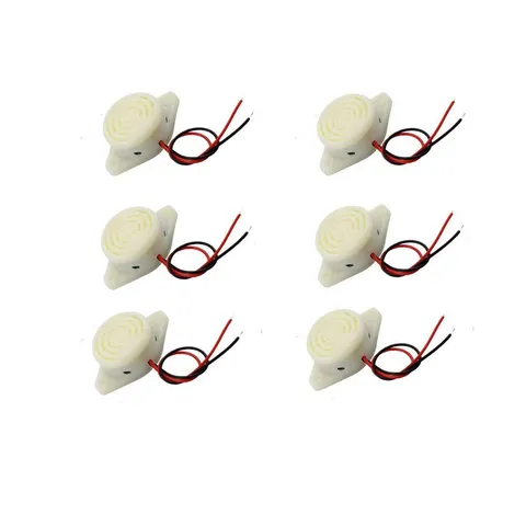 bnafes SFM-27 DC 3-24V Electronic Buzzer Alarm Sounder Continuous Sound beige