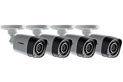 720p HD Security Cameras with Night Vision 4 Pack