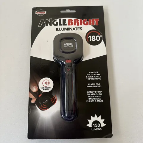 U.S. Patrol Angle Bright Flashlight with built in ALARM.