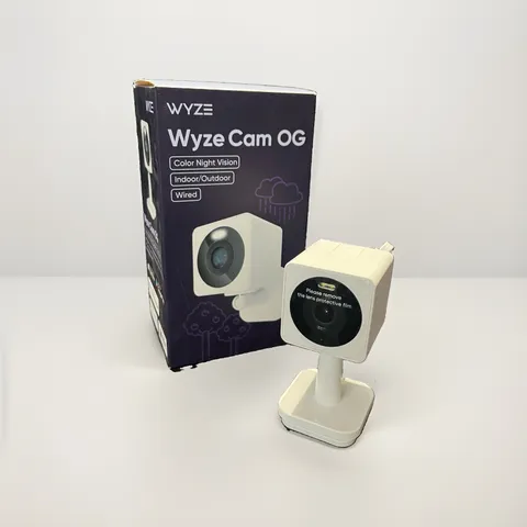 Wyze Cam OG 1080p HD Wired Indoor Outdoor Security Camera Spotlight New