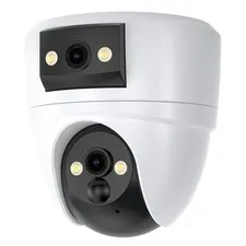 VSTARCAM 2K Dual Lens Security Camera Indoor, Free Cloud & SD Storage, No-Dri...