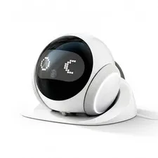 Smart Mobile Pet Camera Robot for Home Indoor, Movable 1080P Monitoring Dog a...