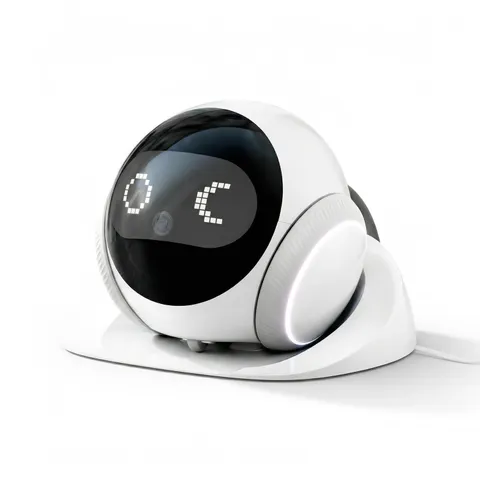 Smart Mobile Pet Camera Robot for Home Indoor, Movable 1080P Monitoring Dog a...